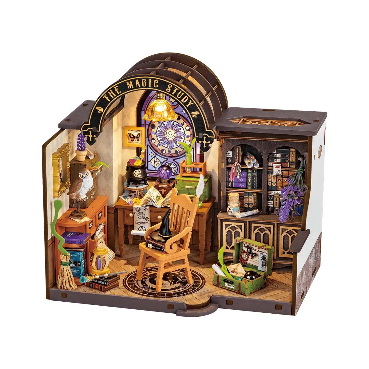 Rolife Miniature House - The Magic Study