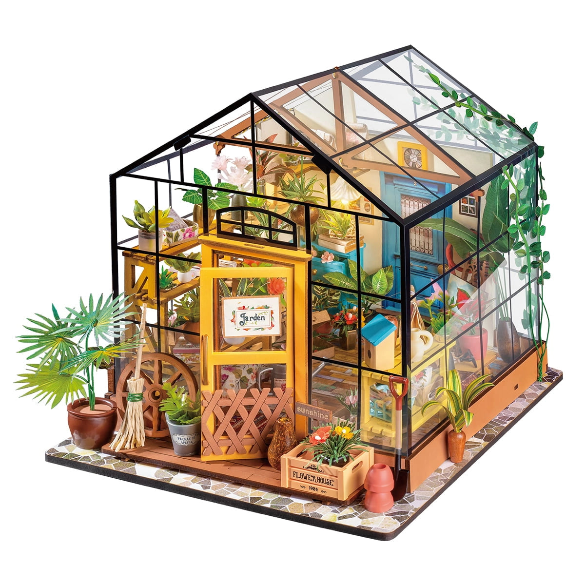 Rolife Miniature House - Cathy's Flower House