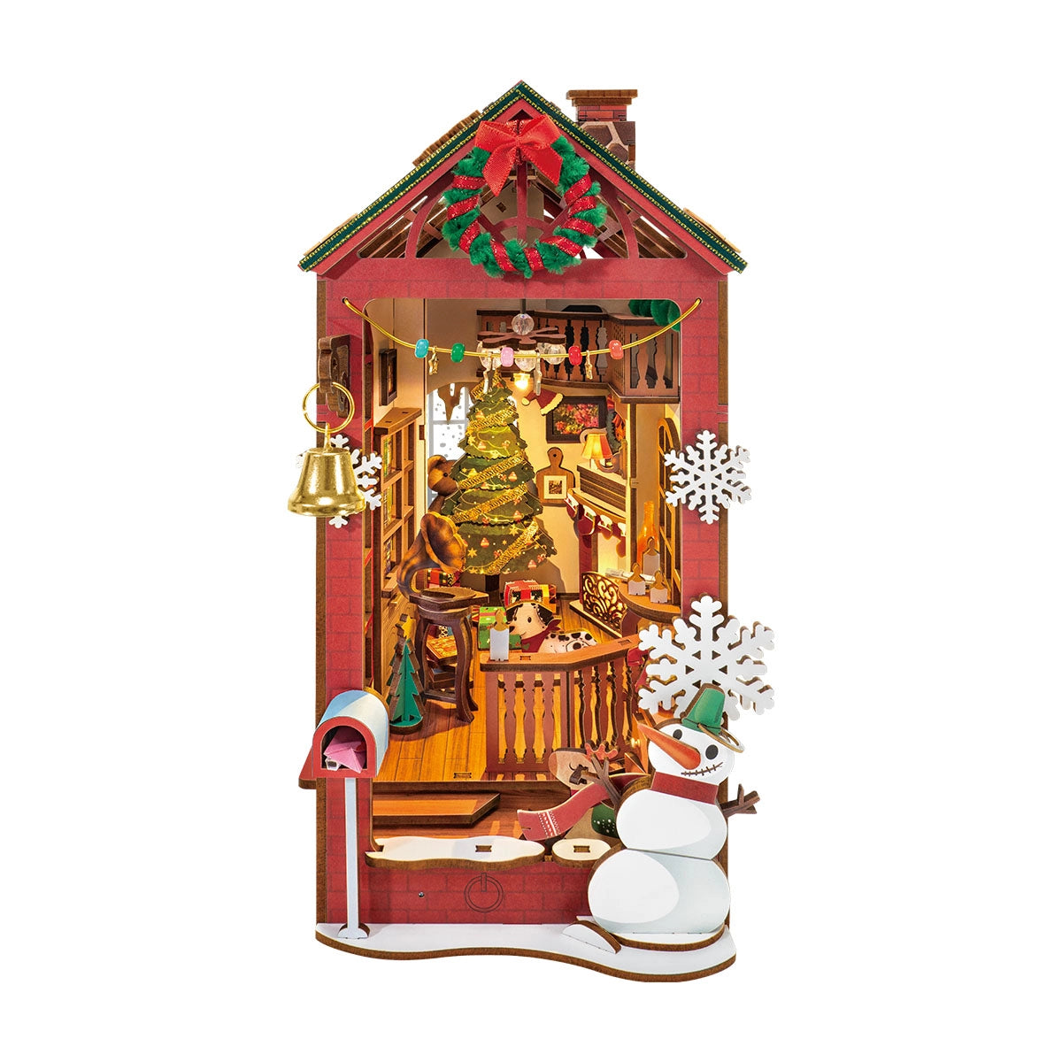 Rolife DIY Book Nook - Christmas Indoor Scene