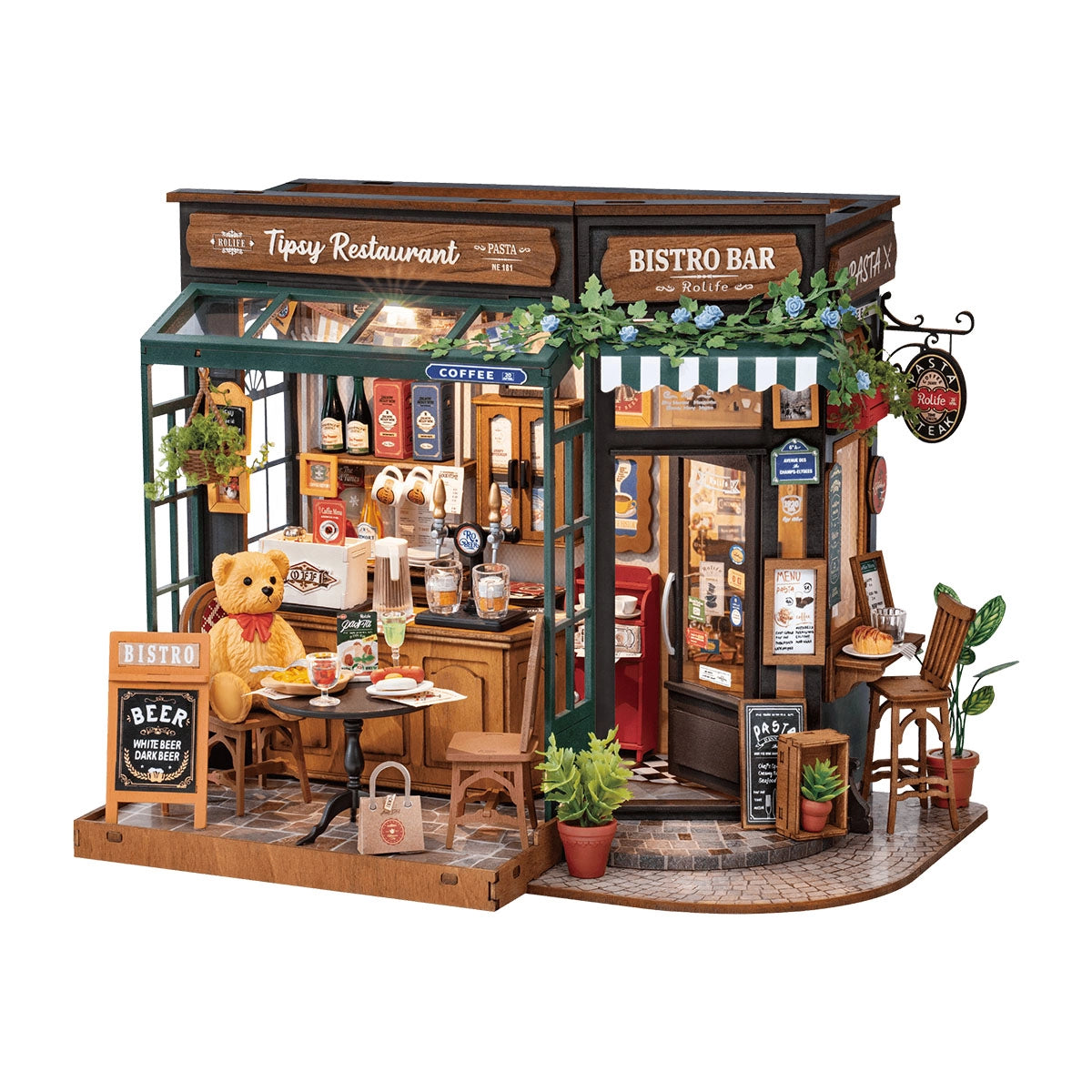 Rolife Miniature House - Tipsy Restaurant