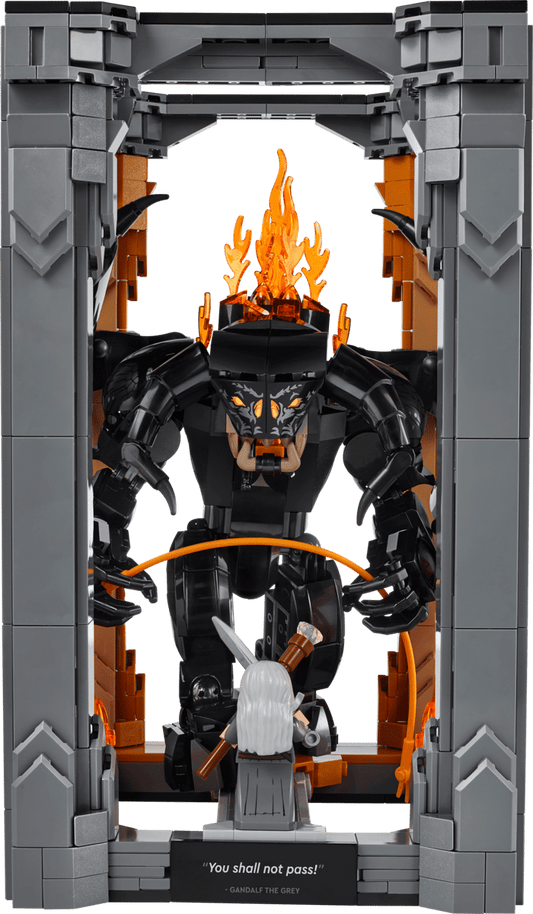 LEGO® Icons The Lord of the Rings: Balrog™ Book Nook