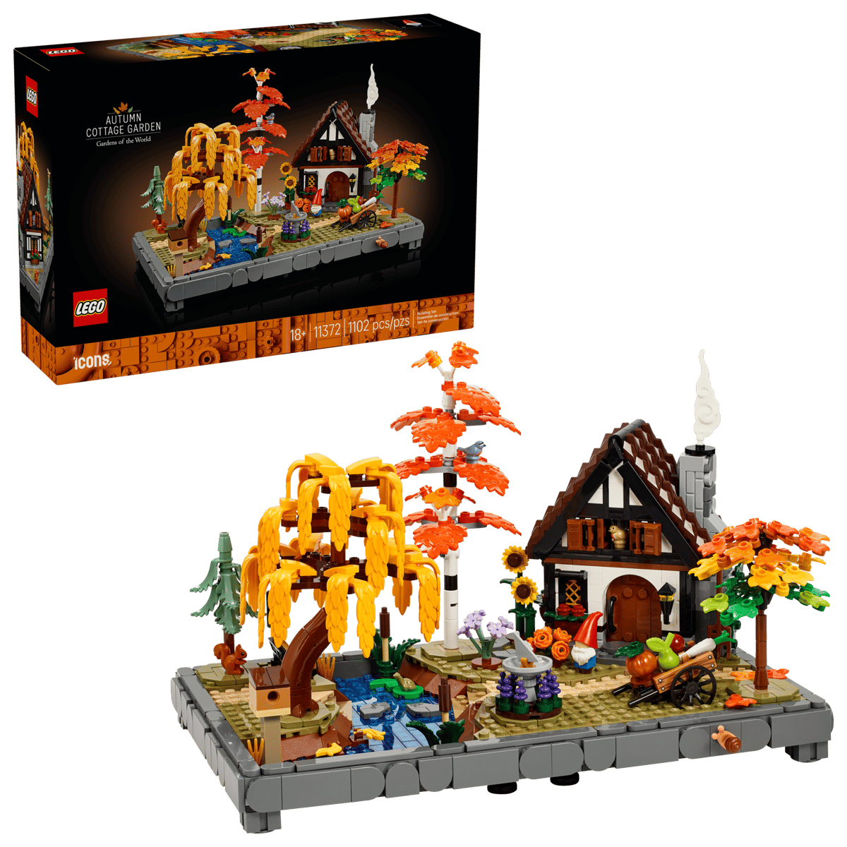 LEGO® Icons Autumn Cottage Garden