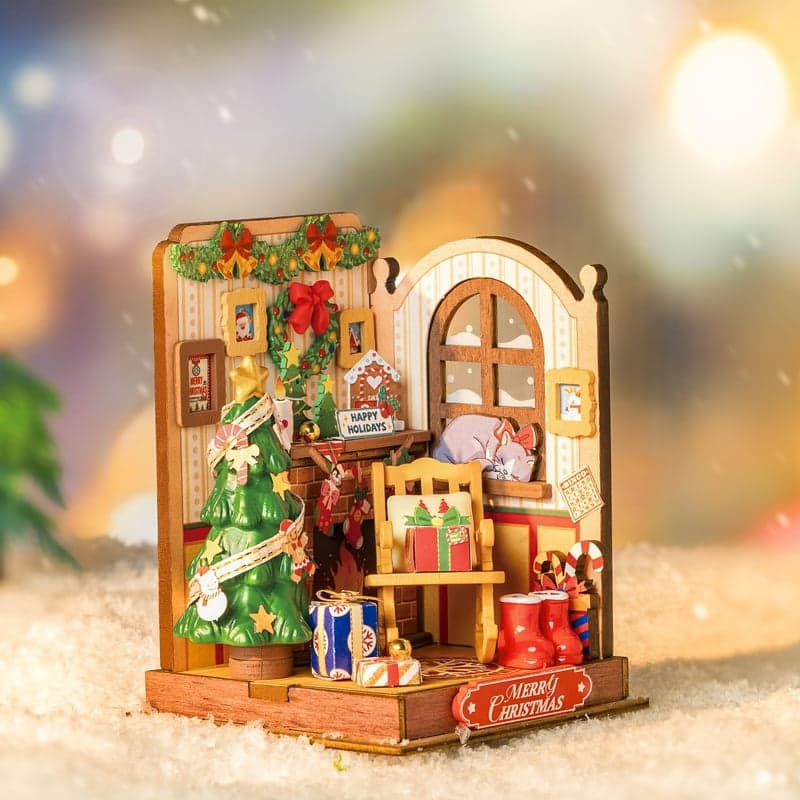 Rolife DIY Miniature House- Christmas Fireplace