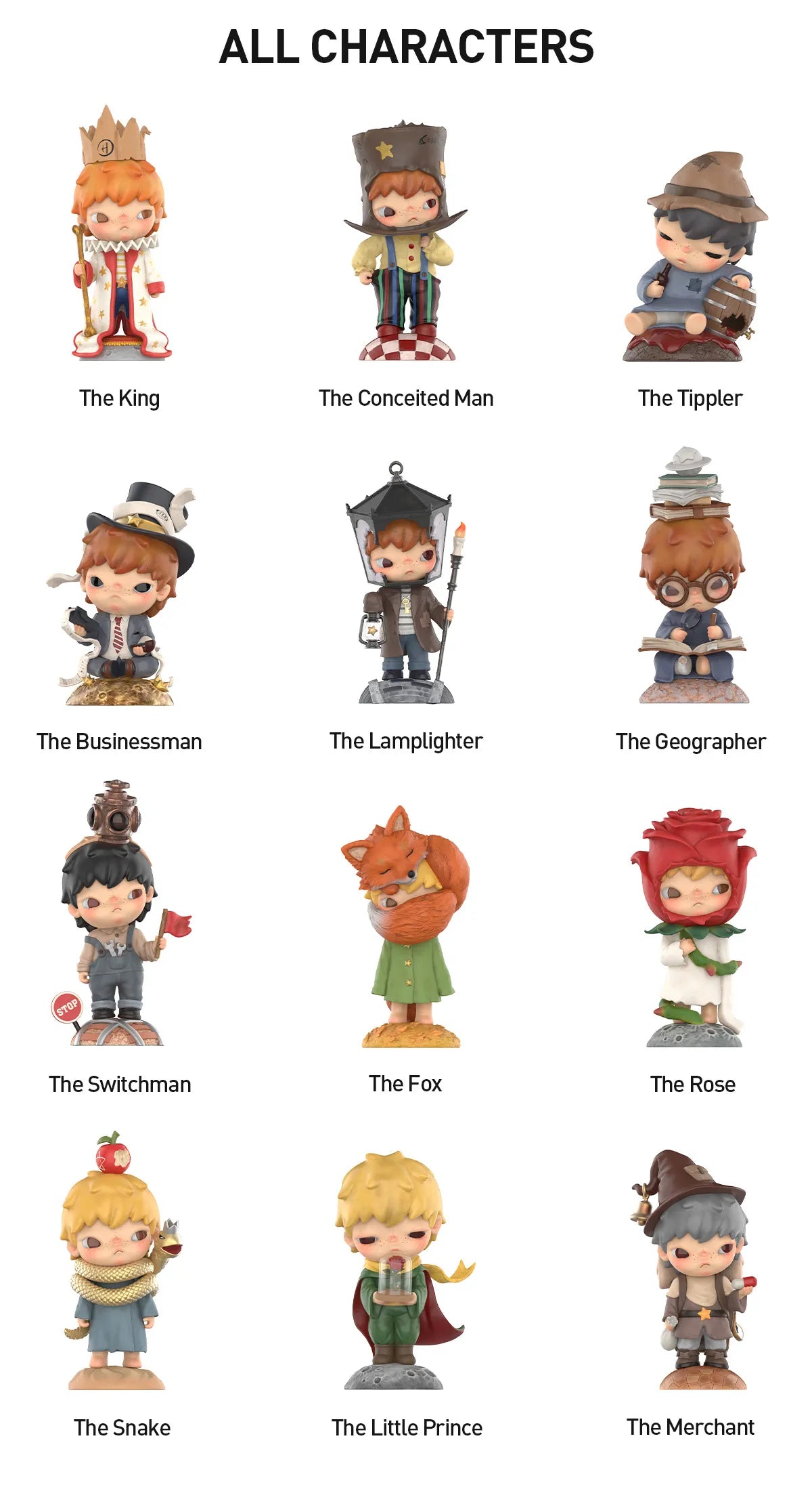 Hirono Le Petit Prince Blind Box Series