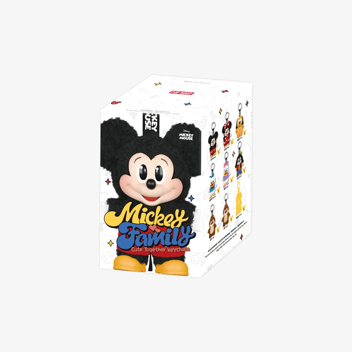 Mickey Family Cute Together Keychain Blind Box