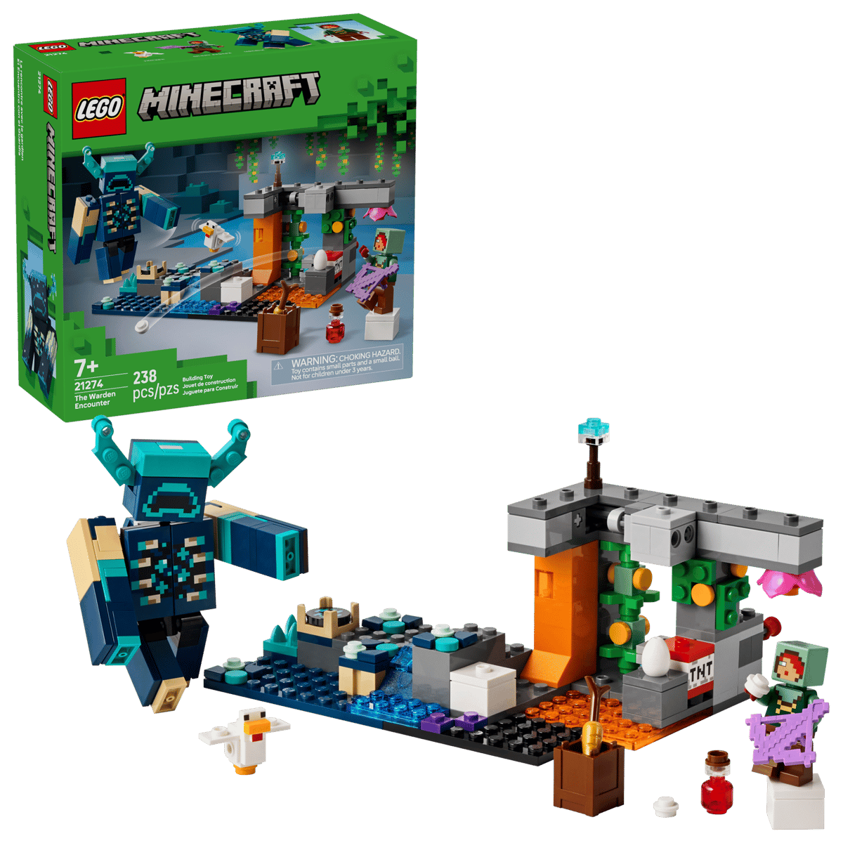 LEGO® Minecraft® The Warden Encounter