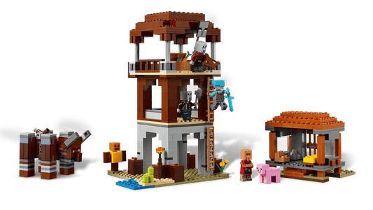 LEGO® Minecraft® The Pillager Outpost and Ravager