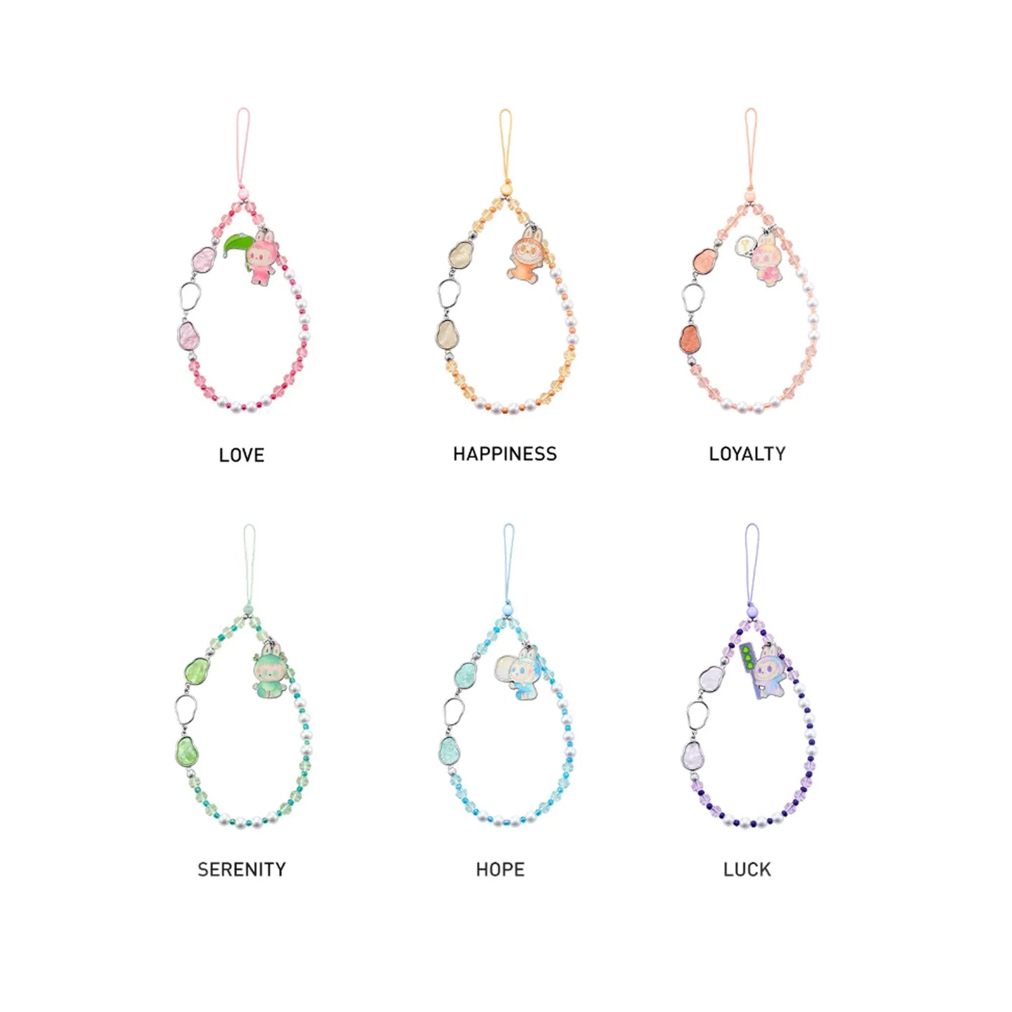 Labubu Big Into Energy Phone Charm