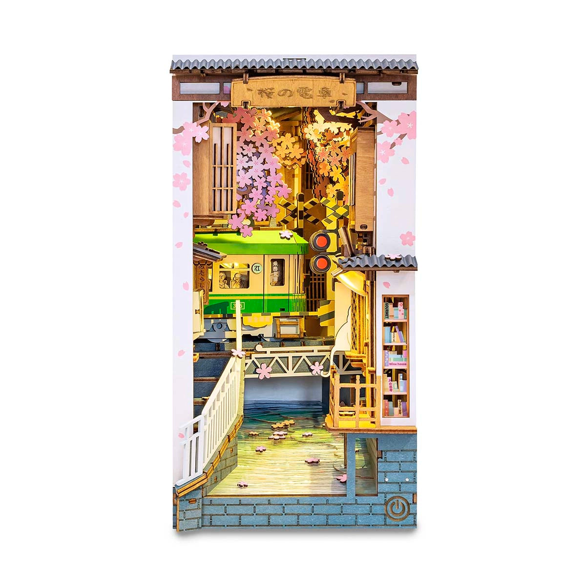 Rolife Book Nook - Sakura Densya