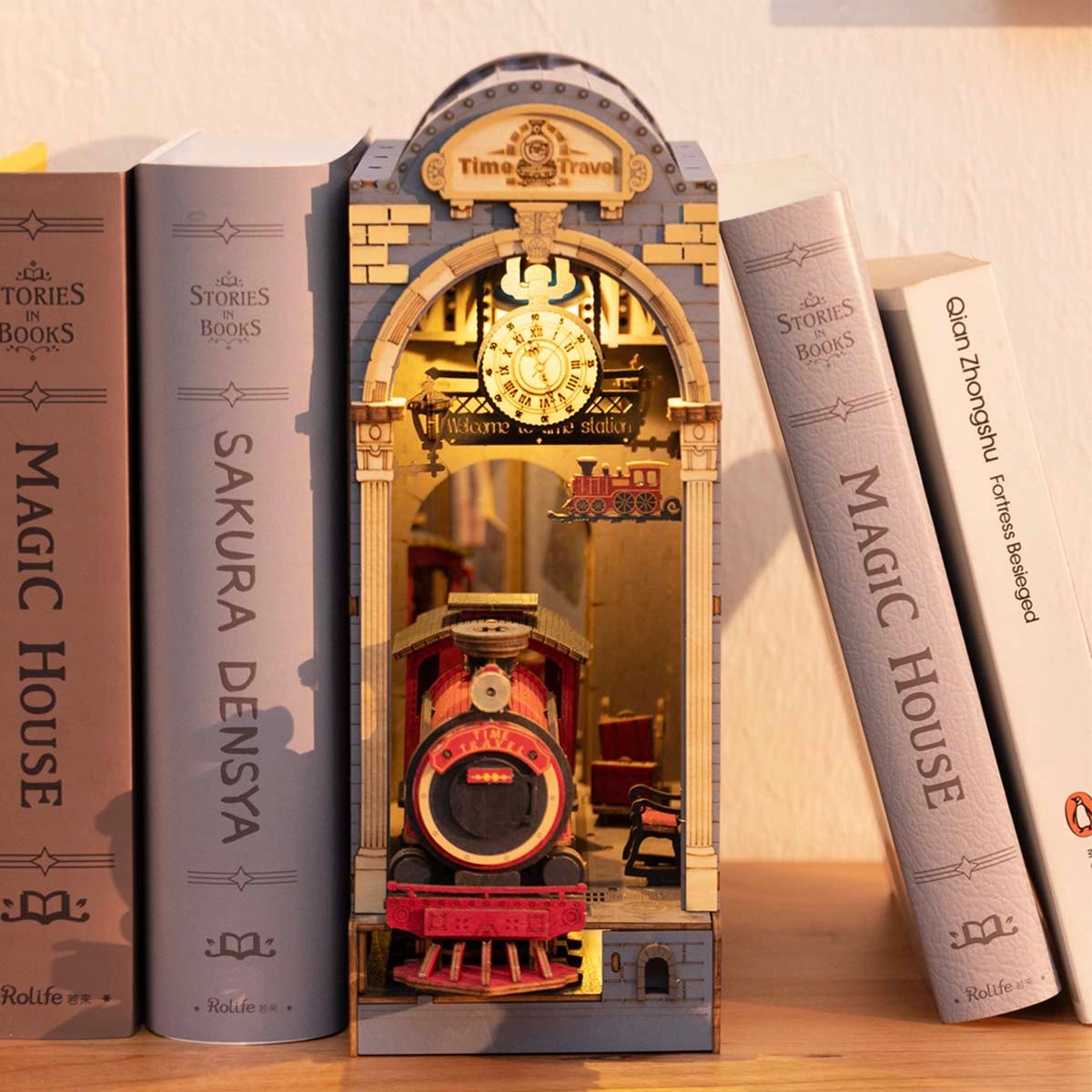 Rolife Book Nook- Time Travel