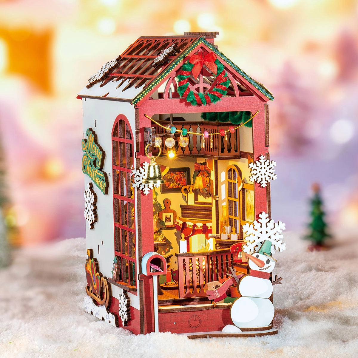 Rolife DIY Book Nook - Christmas Indoor Scene