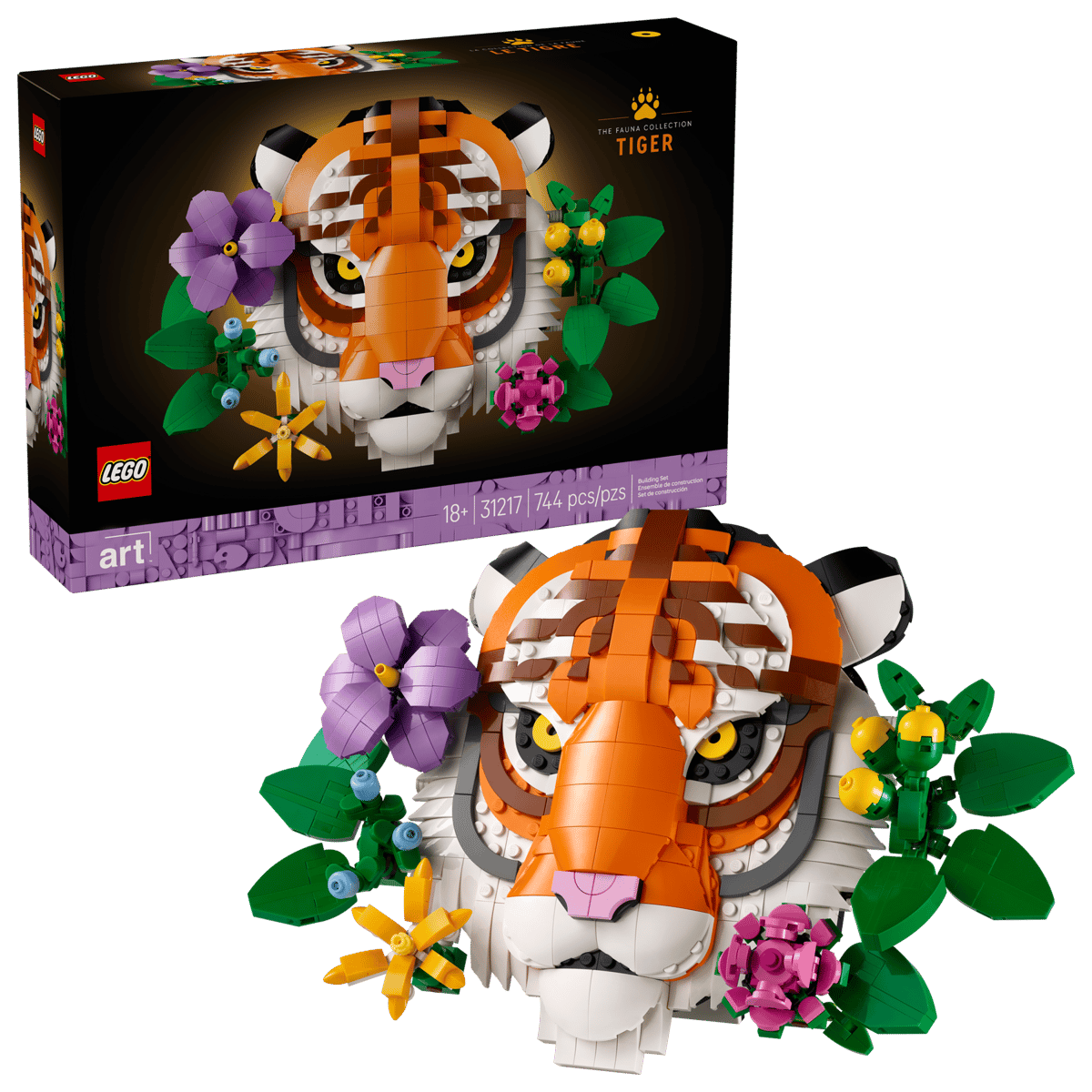 LEGO® Art The Fauna Collection - Tiger