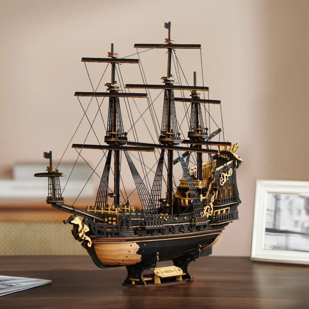 LegenZ Baroque Warship 3D Wooden Puzzle