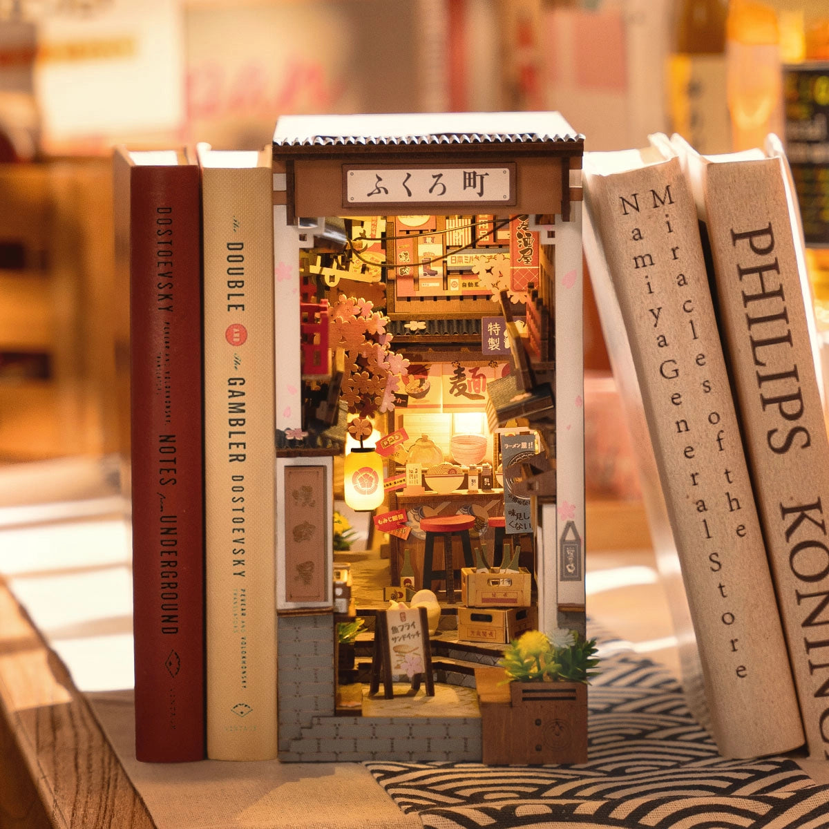 Rolife Book Nook - Sakura Wine Alley