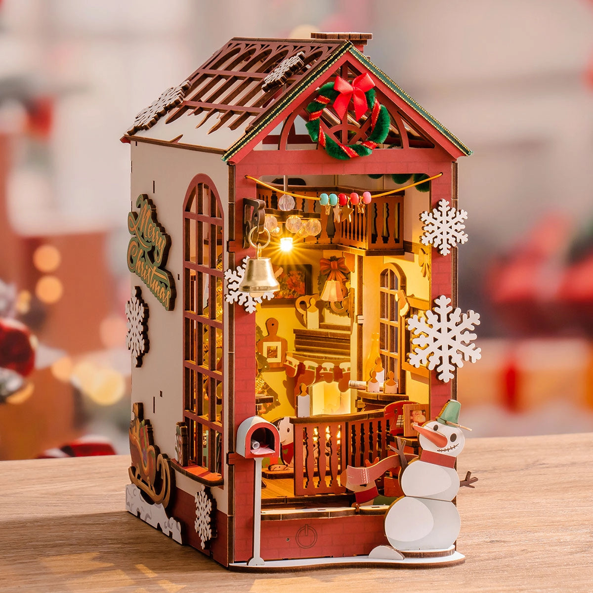 Rolife DIY Book Nook - Christmas Indoor Scene