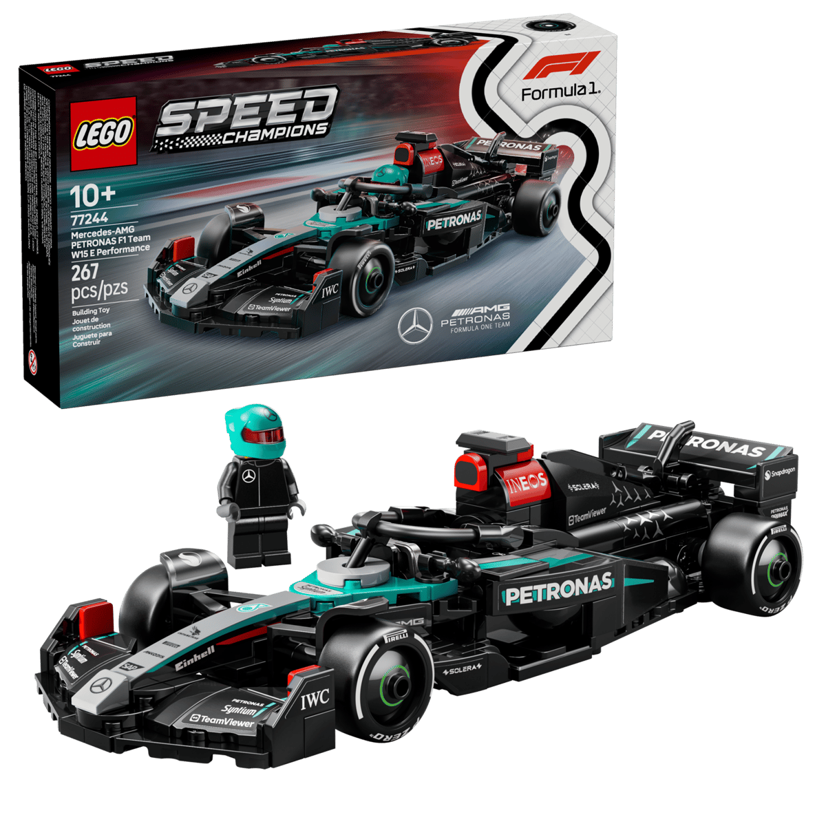 LEGO® Speed Champions Mercedes-AMG F1® W15 Race Car