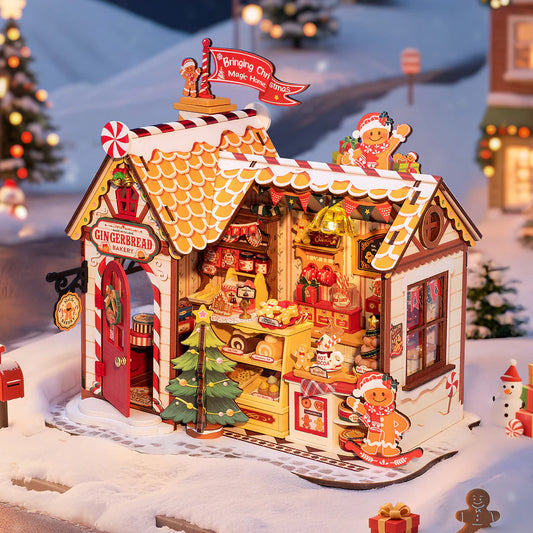 Rolife DIY Miniature House- Gingerbread House