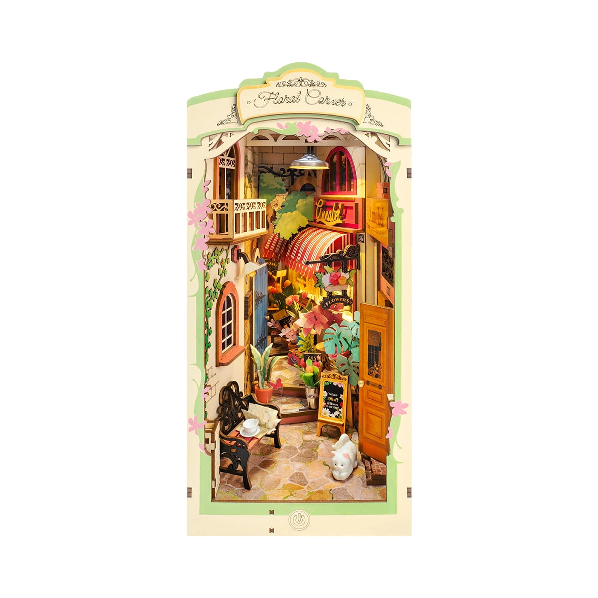 Rolife Book Nook - Floral Corner