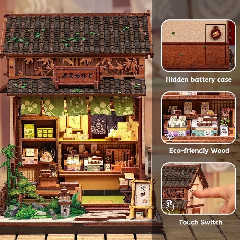 CuteBee Miniature Houses- Kanmi-dokoro Kurihara