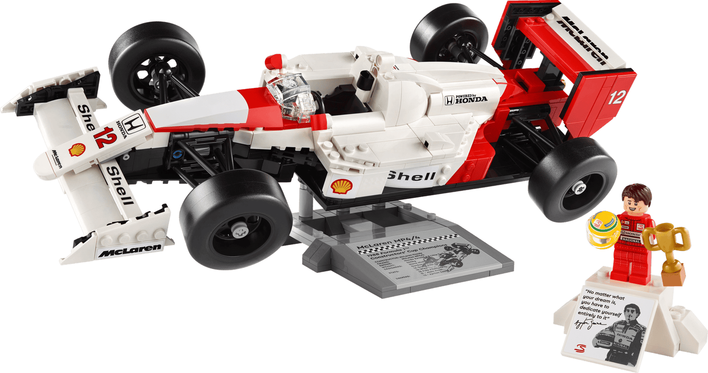 LEGO® Icons McLaren MP4/4 & Ayrton Senna