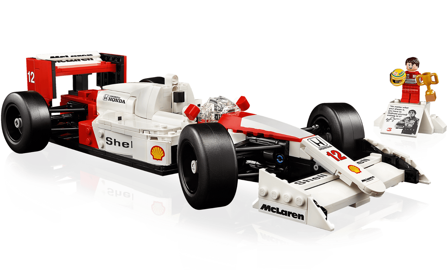LEGO® Icons McLaren MP4/4 & Ayrton Senna