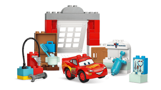 LEGO® DUPLO® McQueen's Visit to Doc's Garage