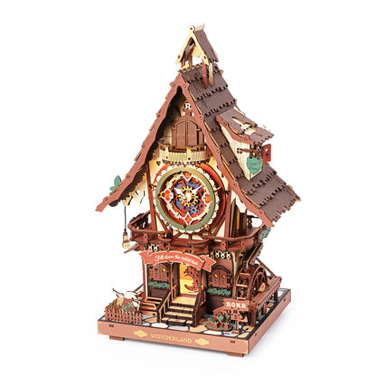 ROKR Mechanical 3D Wooden Puzzle- Cuckoo Clock