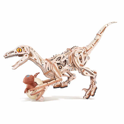 ROKR Mechanical 3D Wooden Puzzle- Velociraptor