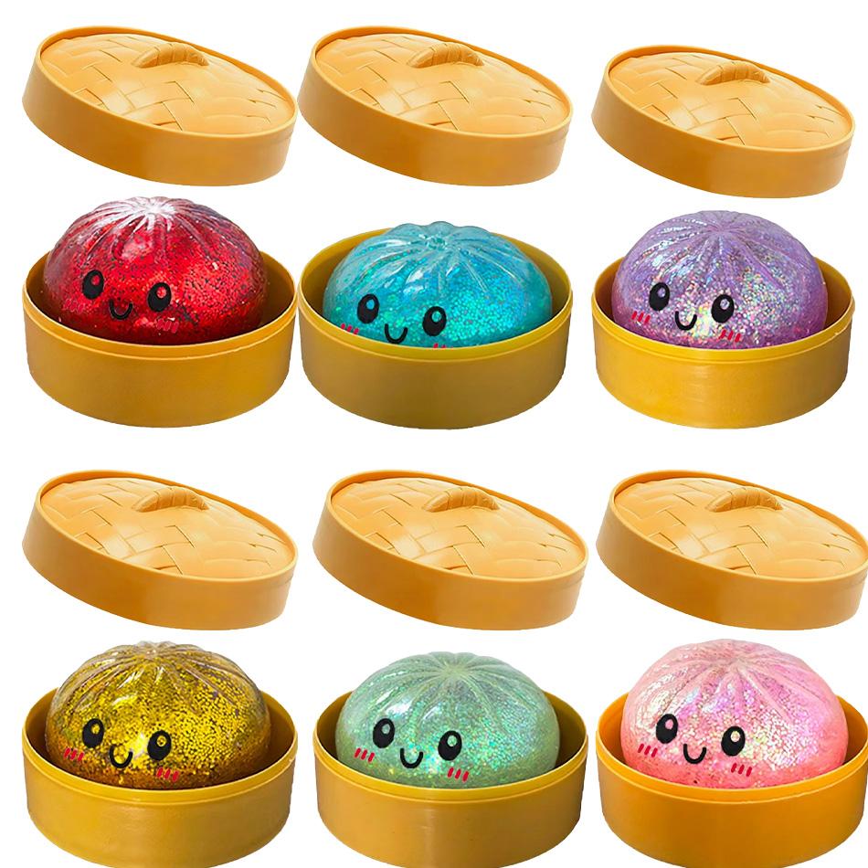 Dumpling Squishy Sugar assorted surprise stress-relief toy 10cm