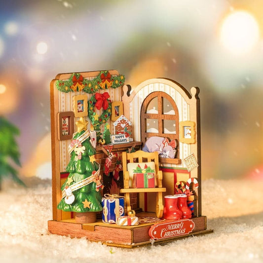 Rolife DIY Miniature House-  Christmas Fireplace