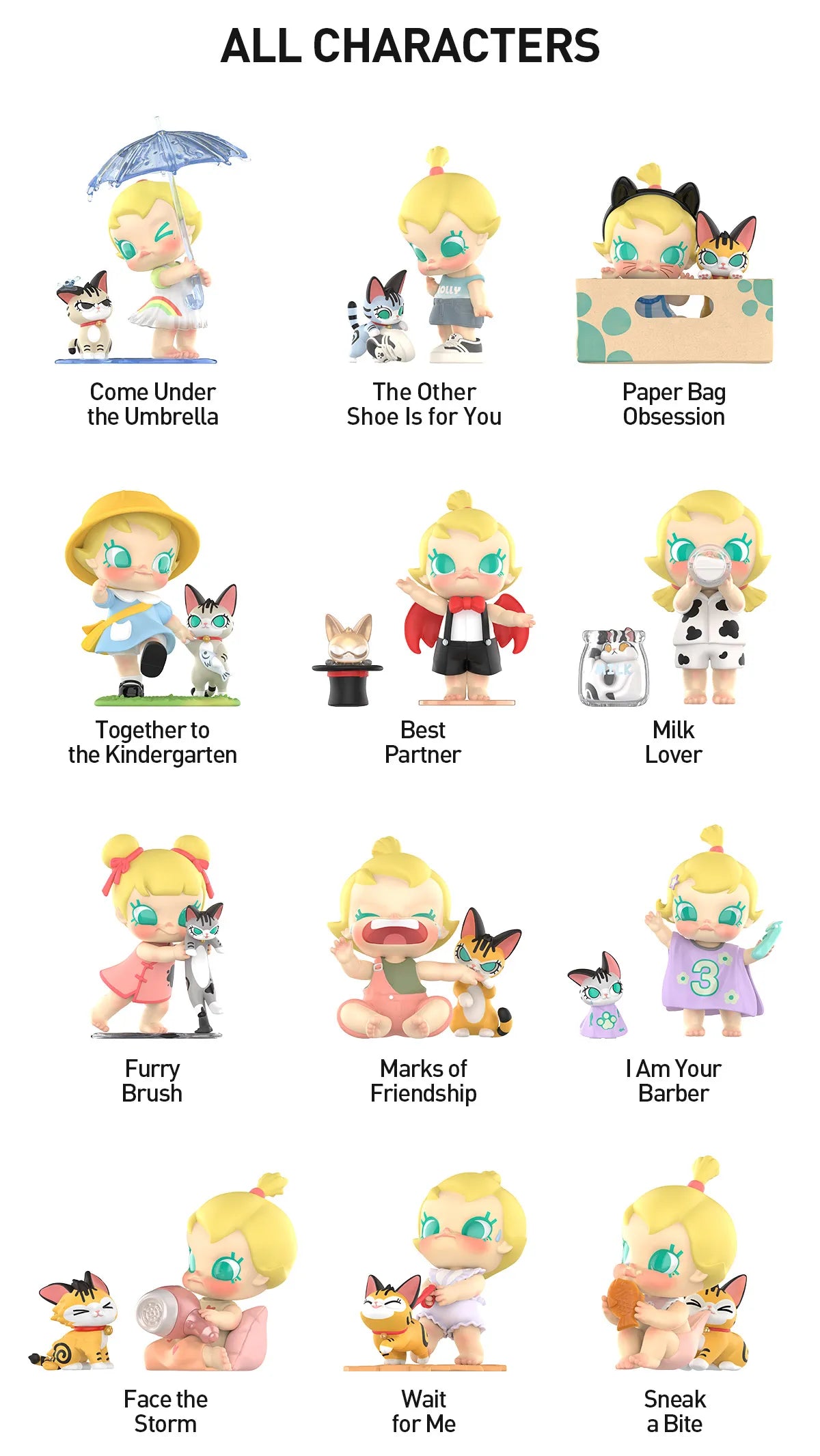 Baby Molly & Baby Tabby Blind Box Figures