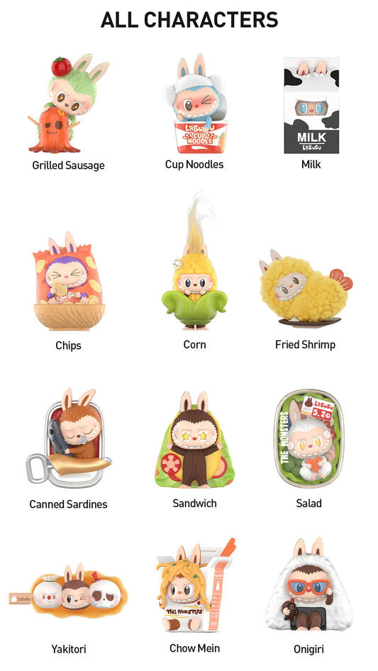 LABUBU THE MONSTERS Wacky Mart Series Figures