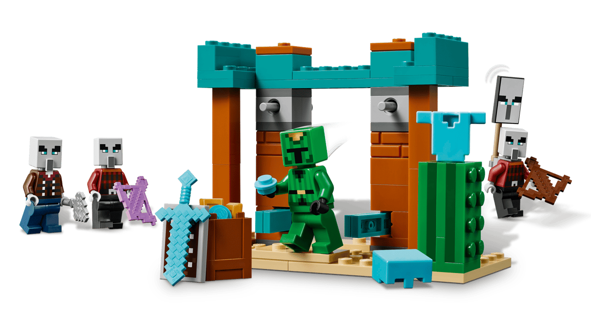 LEGO® Minecraft® The Illager Desert Patrol
