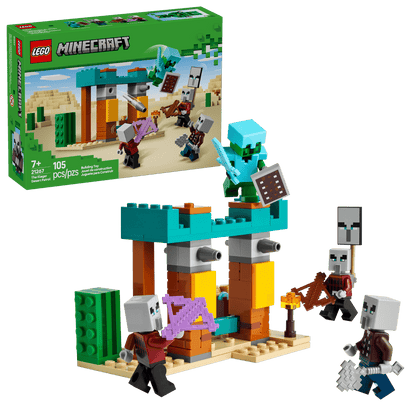 LEGO® Minecraft® The Illager Desert Patrol