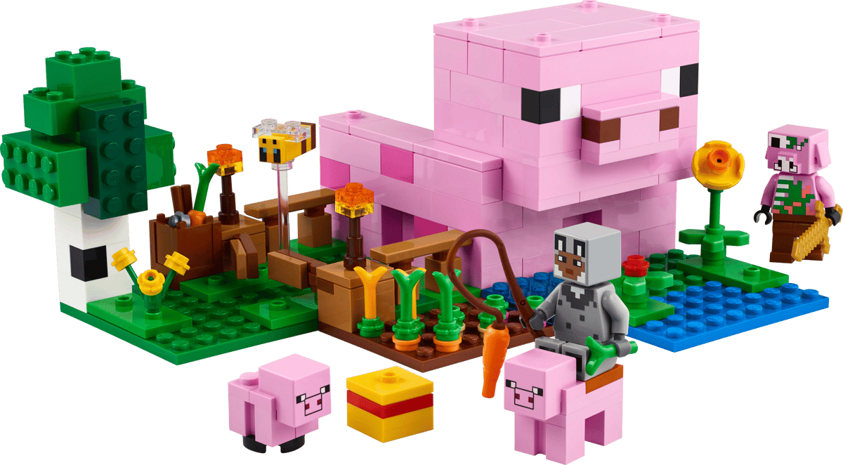 LEGO® Minecraft® The Baby Pig House