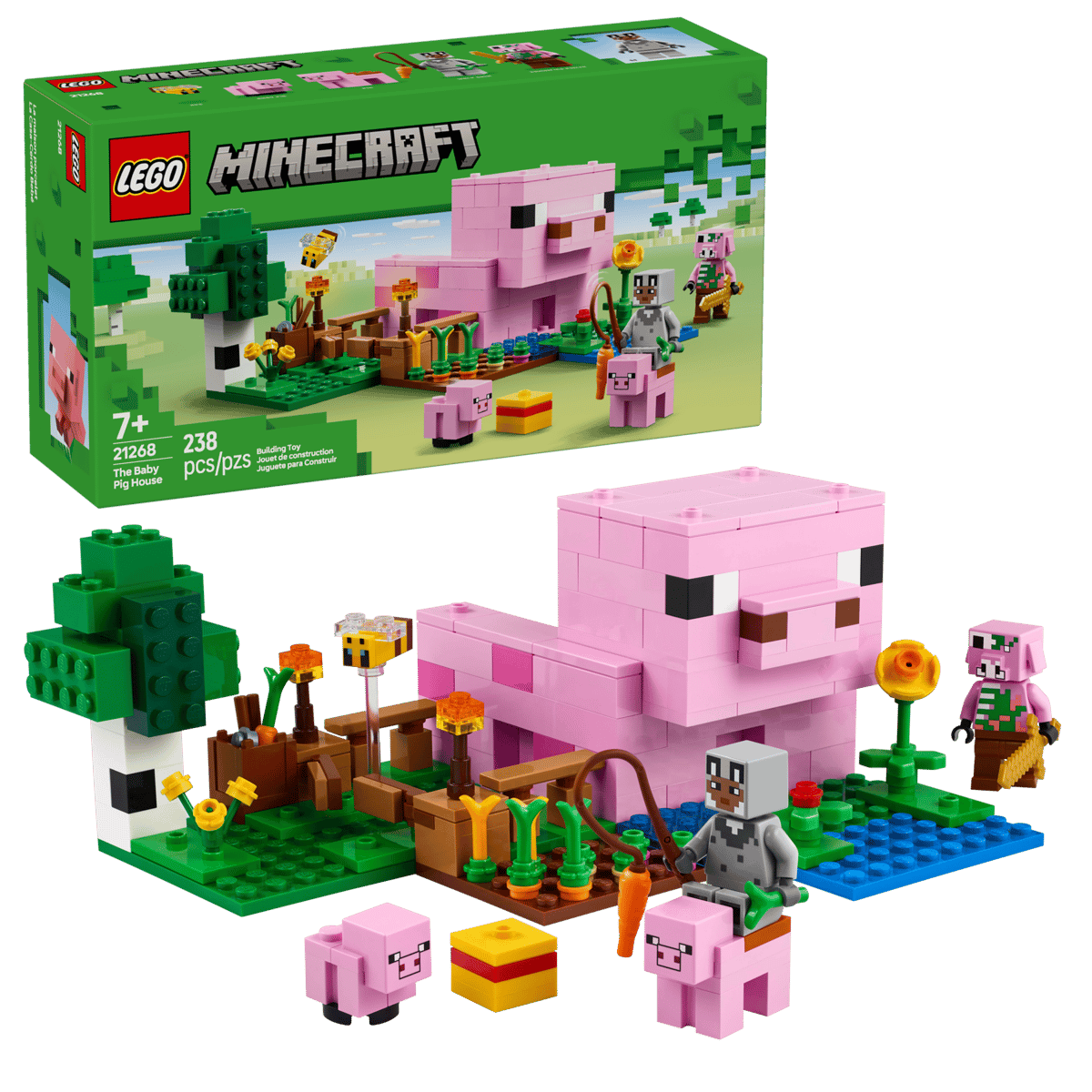 LEGO® Minecraft® The Baby Pig House