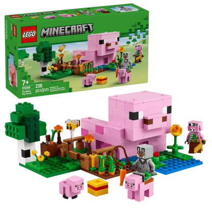 LEGO® Minecraft® The Baby Pig House
