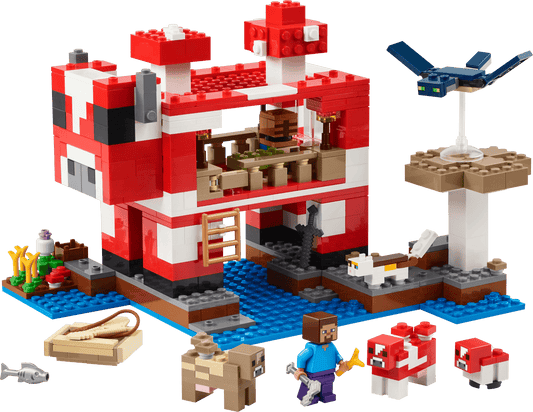 LEGO® Minecraft® The Mooshroom House