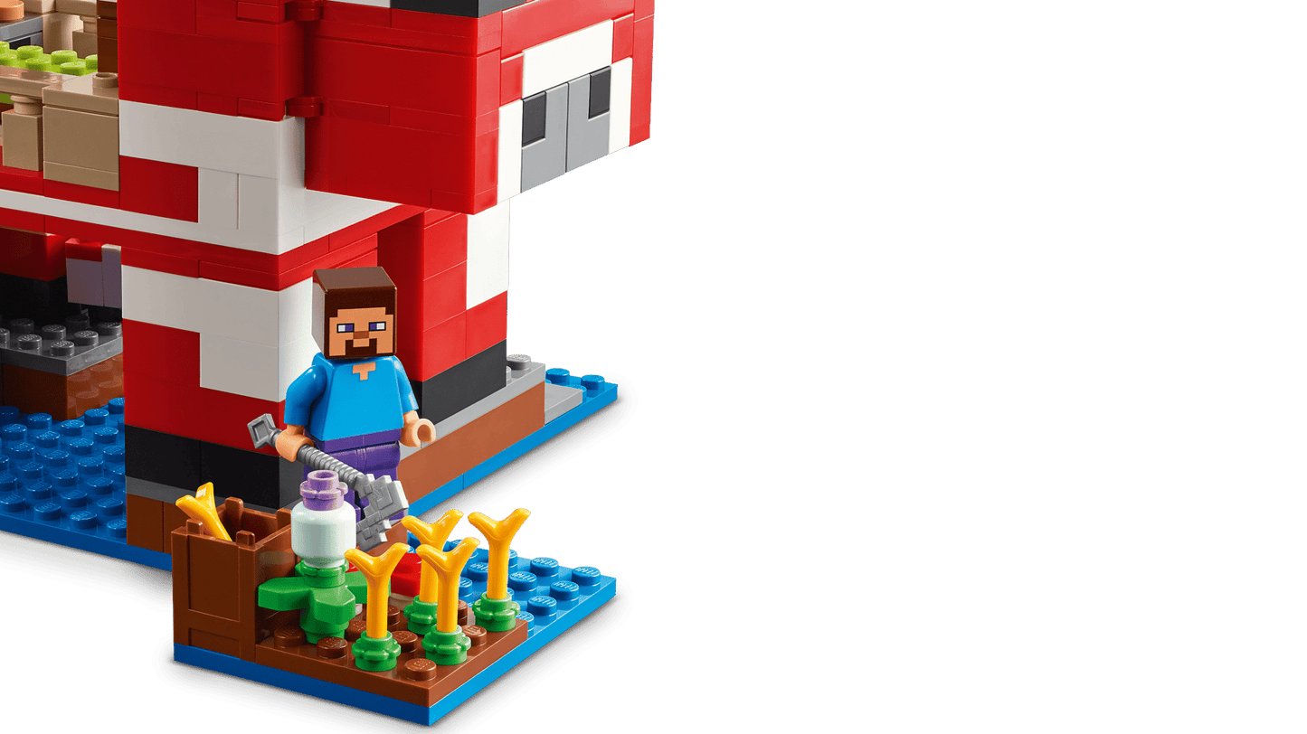 LEGO® Minecraft® The Mooshroom House