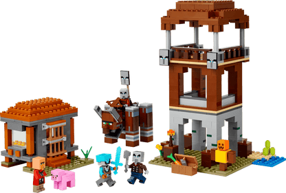 LEGO® Minecraft® The Pillager Outpost and Ravager