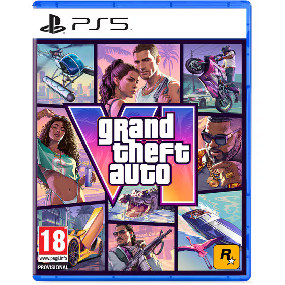 Grand Theft Auto VI Standard Edition - PS5 Preorder - Release Day 19 November 2026