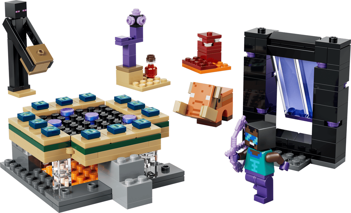 LEGO® Minecraft® Nether & End Portal Journey