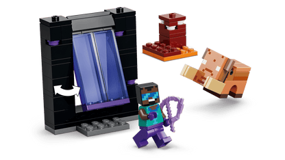 LEGO® Minecraft® Nether & End Portal Journey
