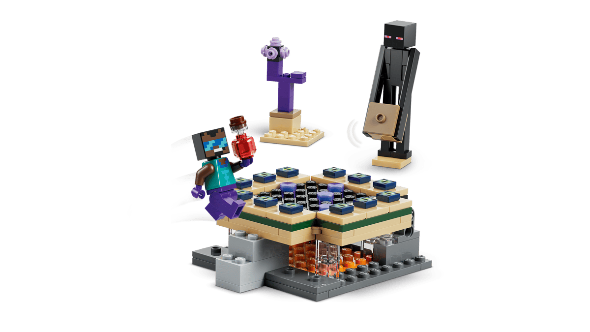 LEGO® Minecraft® Nether & End Portal Journey