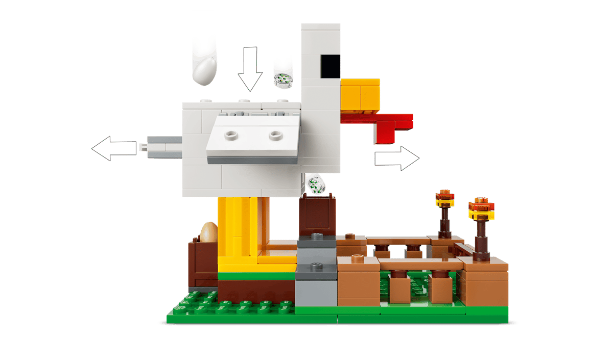 LEGO® Minecraft® Chicken Farm