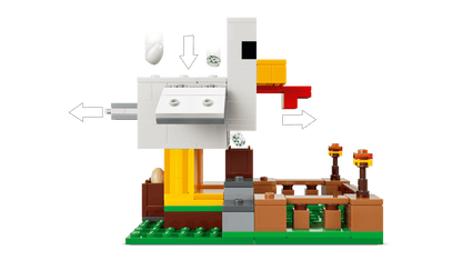 LEGO® Minecraft® Chicken Farm