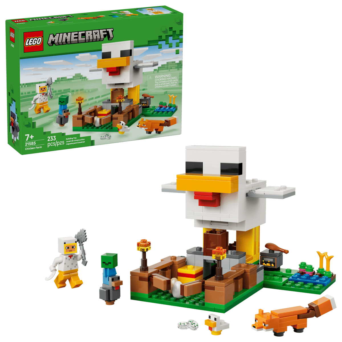 LEGO® Minecraft® Chicken Farm