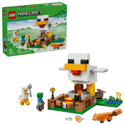 LEGO® Minecraft® Chicken Farm