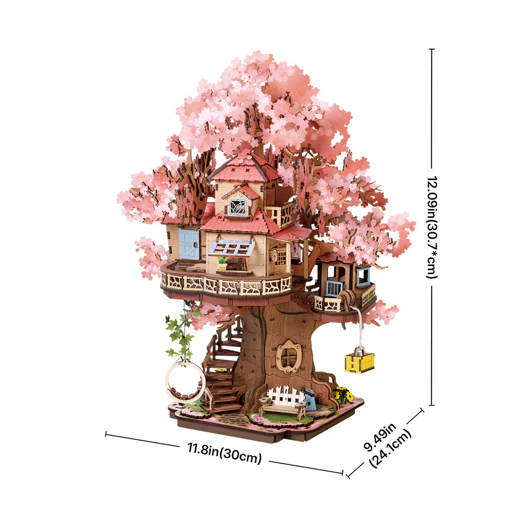 Rolife House DIY Wooden 3D Puzzle- Sakura Tree