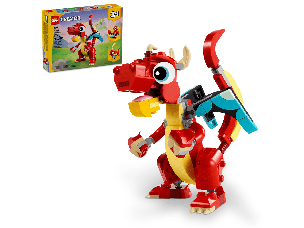 LEGO® Creator 3-in-1 Red Dragon  Average rating 4.9 out of 5 stars (32)